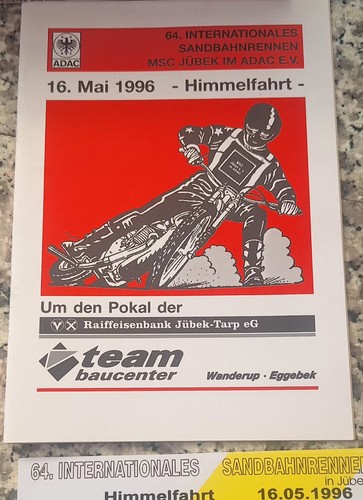 Programm ticket speedway - +,