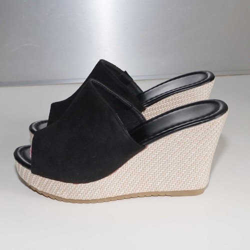 High heel keil - heel, keil-pantoletten