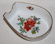 MEISSEN Pfeifferzeit - kleiner Porzellan Aschenbecher / Ascher - Blumen