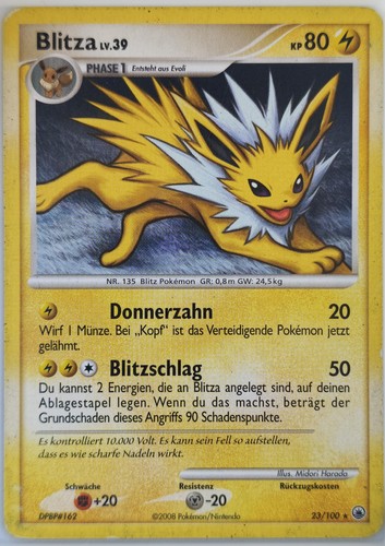 Pokémon karte blitza majestic - karte,