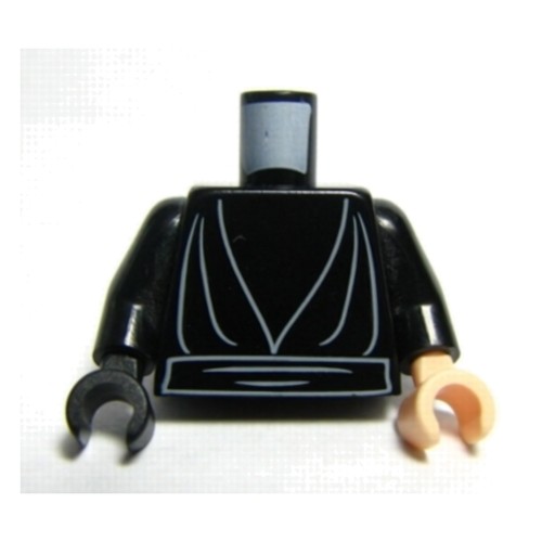 Lego schwarz torso jedi - torso, sw