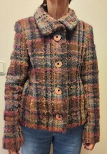 Kurzjacke mit hohem Wollanteil