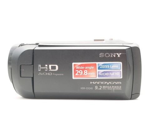 Sony hdr cx240e - sony, digital