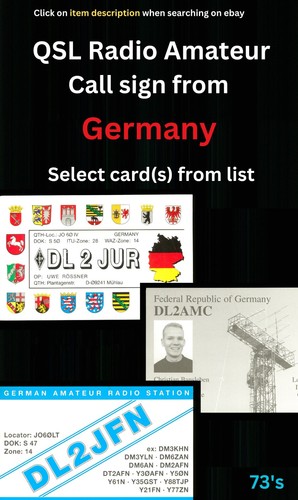 Qsl amateurfunkkarte - qsl,