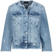 monari Damen Jeansjacke 409943 - Strass- & Perlendetails