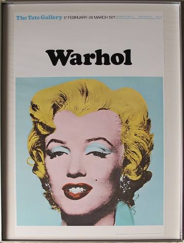 Andy warhol ausstellungsplakat - warhol,