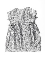 Miss Behave Damenkleid silber