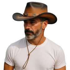 Neu Echtleder Western Aussie