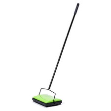 MAXIMEX Teppich Kehrer Besen Schmutz Staub Fegen Reinigung Kabellos mit Behälter