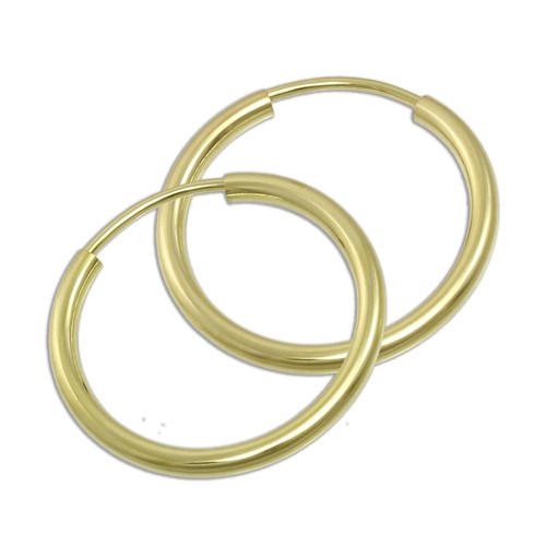 Creolen 333er gelbgold - creolen, 8k