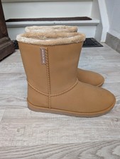 Moin Boots Schuhe Damen Gummistiefel Gr.40/41 Okker Neuwertig