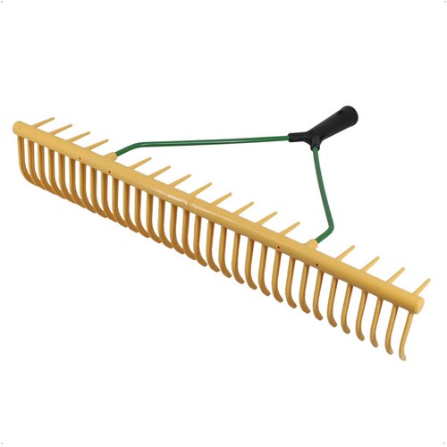 Rasenrechen 64cm kunststoff - rasenrechen,