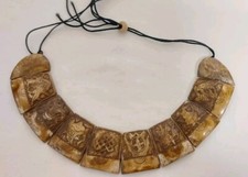 Antike Knochen/Horn Amulett