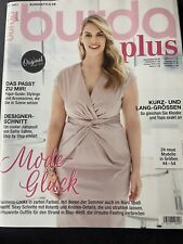 Burda plus F/S 2017 Zeitschrift Nähen...Rarität...Angelina Kirsch