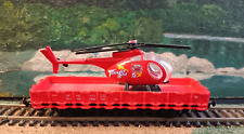 Flachwagen mit Ladung Hubschrauber H0  - OVP ? Fotos anschauen!