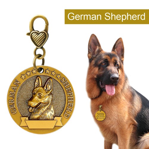 Hundemarke metall - 3d,