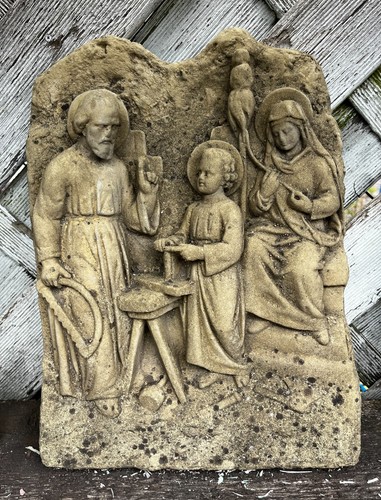 Hlg familie wandbild relief - hlg.,
