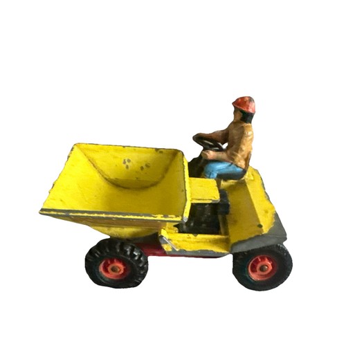 Corgi thwaites yellow - thwaites, dumper