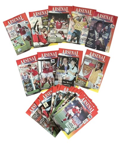 Full home arsenal - full, programme