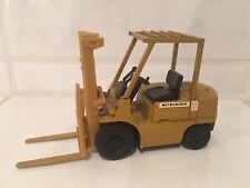 Mitsubishi Oldtimer ockergelb Stapler Gabelstapler Stapler forklift SELTEN!!! 