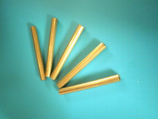 5  Messing - Röhrchen -