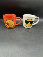 Smiley Tasse Weiß Und Organe Top Zustand
