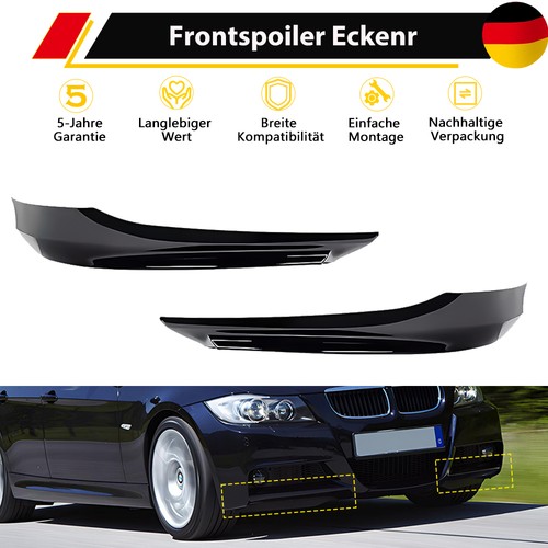 Front spoiler ecken flaps - front,