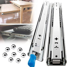 Vollauszug Schwerlast mit Schloss100-200Kg Kugelführung Schubladenschiene