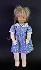 reizende Krahmer Puppe - " Kuck in die Welt " Erzgebirge ( Nr.7 )