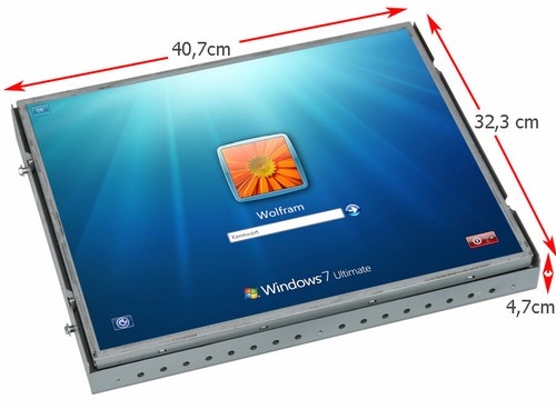 48cm tft wandmonitor open - 48cm,
