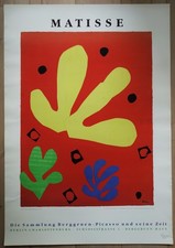 Kunst Ausstellungsplakat HENRI MATISSE Nationalgalerie Berlin 2003
