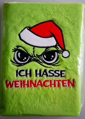 Notizbuch plüsch - notizbuch,