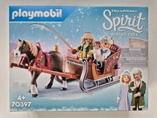 Playmobil Spirit 70397 Winterliche Schlittenfahrt Neu