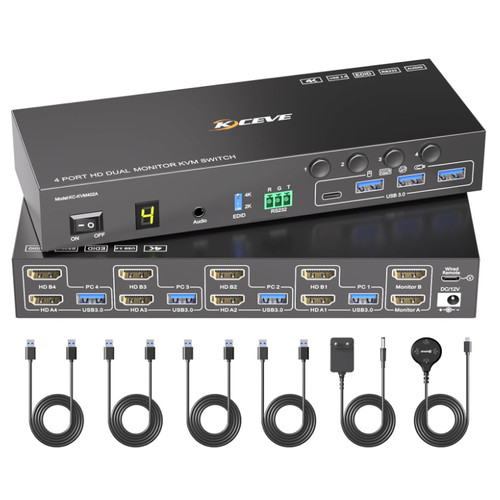 Hdmi kvm switch 2 - kvm,
