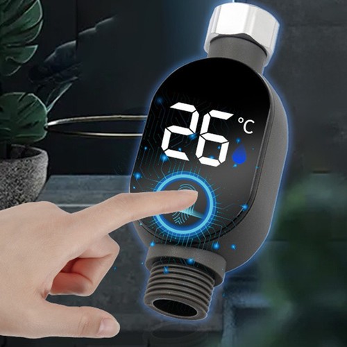 Edelstahl duschthermometer - edelstahl,