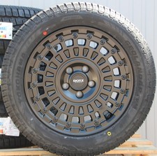 VW Bus T5 T6 T6.1 Multivan Räder Alufelgen DOTZ Talara schwarz Allwetterreifen