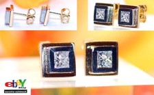 wertvolle exklusive  0,56ct princ. Diamant 585er Goldohrstecker Wert 3190 € RAR