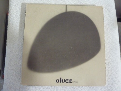 Katalog oluce 1960er jahre - oluce,