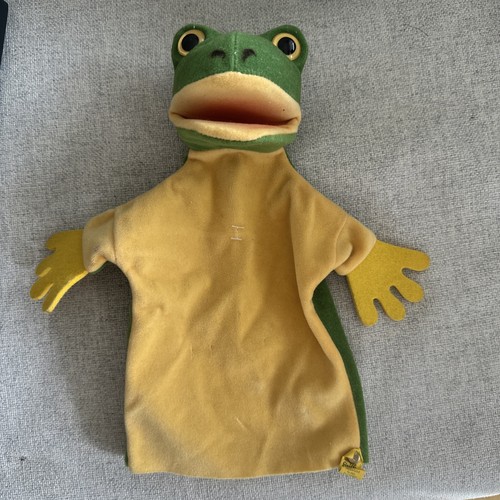 Steiff frosch handpuppe - steiff,