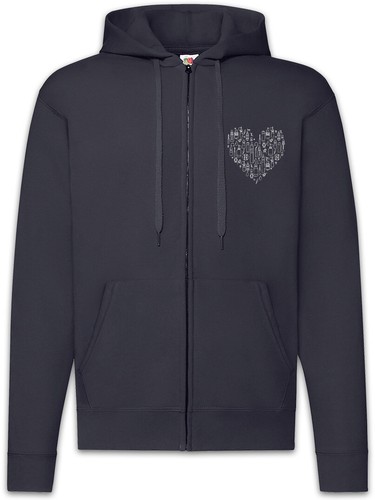 Vapor love zipper - zipper, hoodie