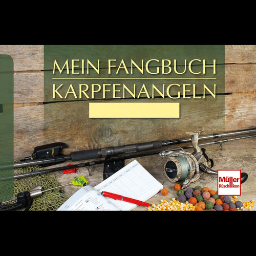 Mein fangbuch karpfenangeln - -,