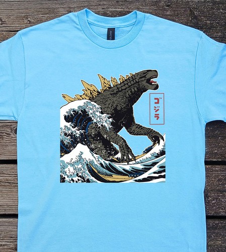 Shirt mit japan retro - t-shirt,