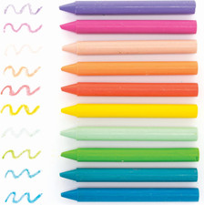 Pastellfarbige Wachsmalstifte