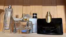 Vintage Parfum Flakons Konvolut - geöffnet - verschiedene Marken Deko-Sammlung 2