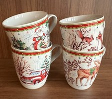 Seltmann Weiden Life Weihnachten Becher mit Henkel 0,40-ltr. * 4 Stück