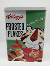 Kelloggs Frosted Flakes Blechdose ❤️ Tiger Vorratsdose aufbewahrung 4492