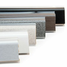 ABSCHLUSSLEISTE 37mm Winkelleisten Tischplatte Arbeitsplatte Küche 1,5 m GR5