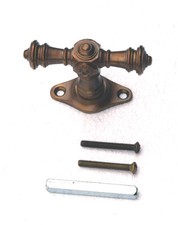 Antik Messing Fenstergriff Fensterolive Fenster Griff Dresdner Blume F68A