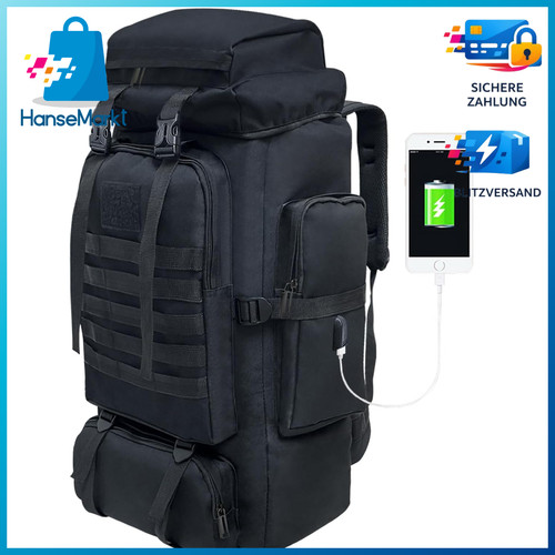 Wanderrucksack 80l wasserdicht - wanderrucksack,