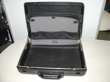 SAMSONITE Broker GL USA - Aktenkoffer Hartschale Schwarz 45x35x14 - VINTAGE 70er